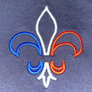 T-shirt French Navy brodé